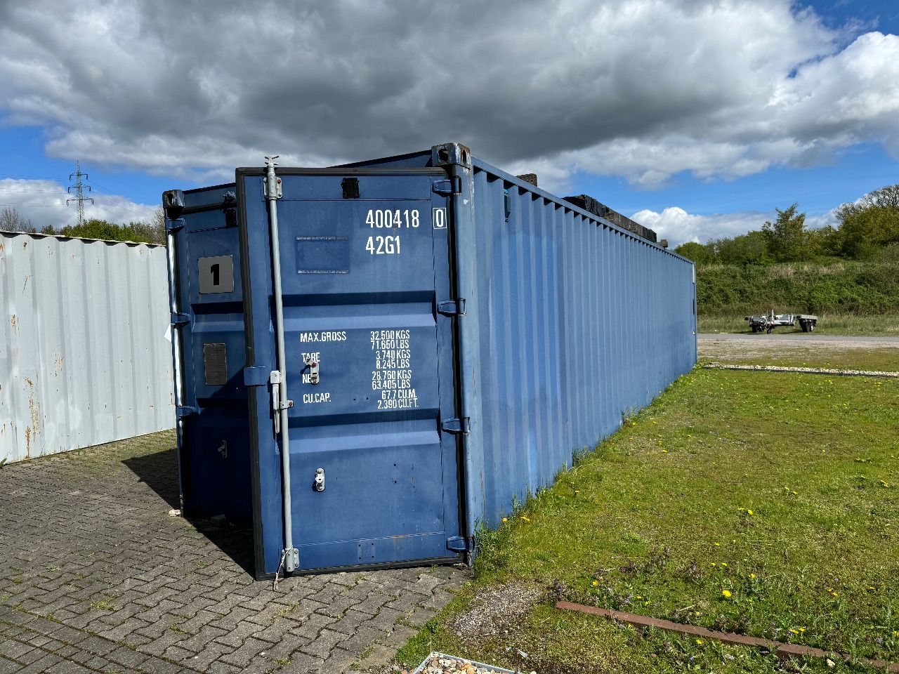 40 Fuss See-Container (ohne Inhalt) - (Startpreis: 500,00 EUR)