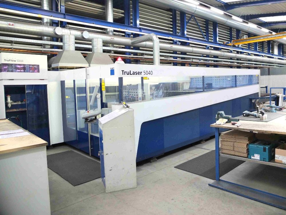 Laser (Trumpf, TruLaser 5040 - 6 kW (L53)) - (Bj.: 2014) - (Zustand: sehr gut) - (SP: 32.500,00 EUR)