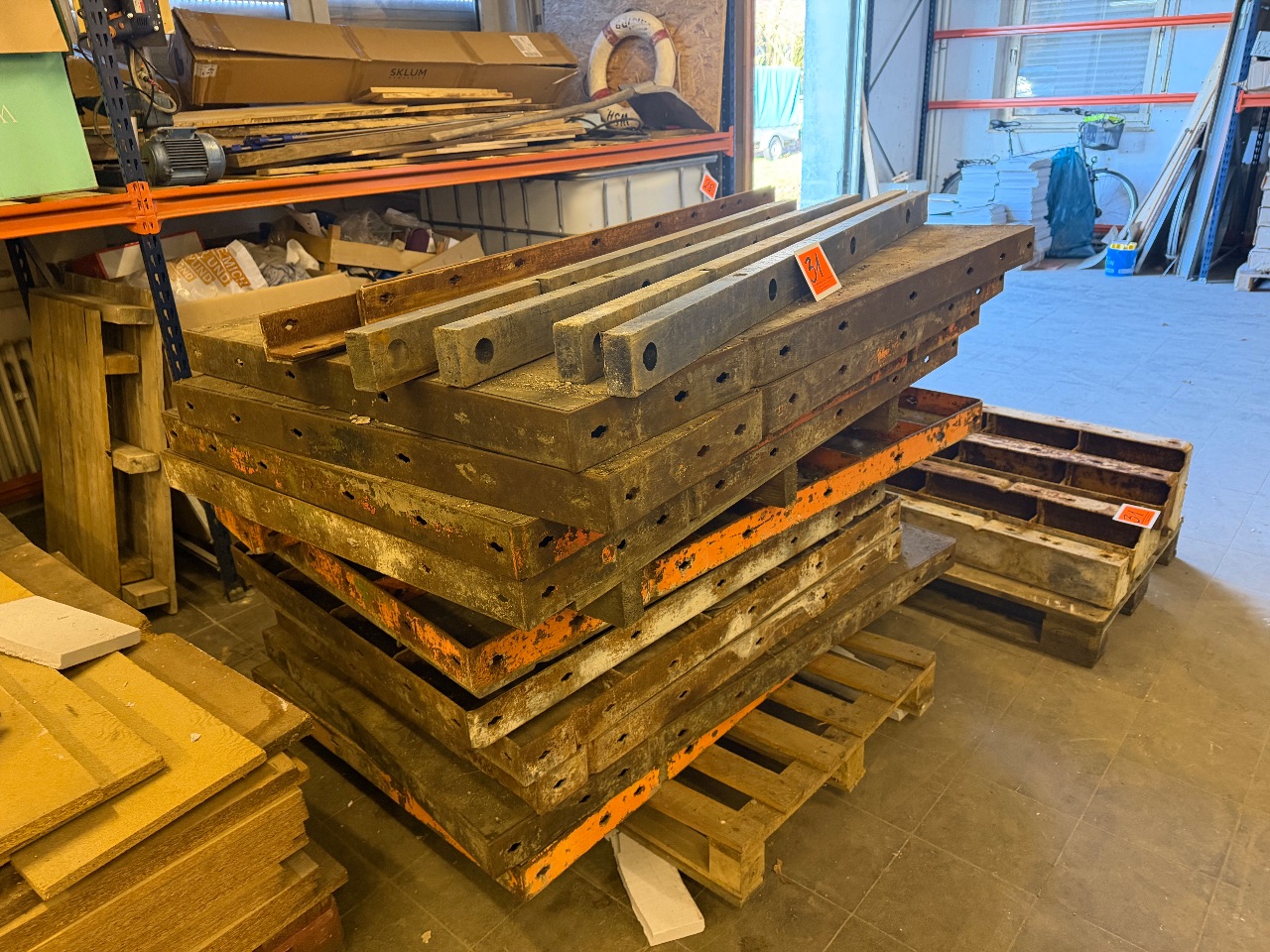 Posten Paschal-Schalung (11,39 qm) - (Details im Langtext)