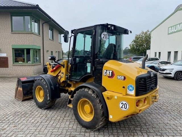 Radlader (gebraucht) - (CAT, 908-14A) - (Bj.: 2023) - (Ausstattung: Schaufel) - (Startpreis: 45.000,00 €)